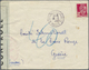 Br Frankreich: 1940/1951, WWII, Lot Of 40 Commercial Covers, Comprising E.g. A Nice Range Of Censored M - Used Stamps
