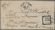 Br Frankreich - Portomarken: 1868/1946, Group Of Six Entires Bearing Postage Due Stamps Incl. Nice Sect - 1859-1959 Covers & Documents