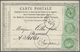 Br Frankreich - Ganzsachen: 1873/1876, Lot Of 46 Used Postcard Forms Mainly Franked With 15c. Bistre, S - Autres & Non Classés