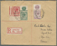 Delcampe - GA/Br Gibraltar: 1824/1980, Interesting Lot With 155 Items With Many Good Stampless Early Covers, Registra - Gibraltar