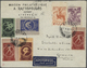 Delcampe - Br/GA Griechenland: 1841/1950, Lot Of Ca. 45 Folded Letters, Covers And A Small Part Unused Postal Station - Brieven En Documenten