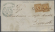 Delcampe - Br/GA Griechenland: 1841/1950, Lot Of Ca. 45 Folded Letters, Covers And A Small Part Unused Postal Station - Brieven En Documenten