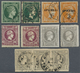 O/(*)/* Griechenland: 1861/1900 (ca.), Unusual Accumulation Of The Large And Small HERMES HEADS On Old Album - Lettres & Documents