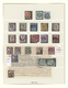 O/Br/* Großbritannien: 1840/1999, Used Collection In Four Lindner Binders, Varied Condition, With Main Valu - Autres & Non Classés