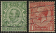 O/Brfst Großbritannien: 1841/1912, Used Lot Of Mainly QV Stamps Incl. 1883 1½d. (3), 2d., 2½d. (5), KGV Coil - Altri & Non Classificati