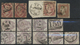 O/Brfst Großbritannien: 1841/1912, Used Lot Of Mainly QV Stamps Incl. 1883 1½d. (3), 2d., 2½d. (5), KGV Coil - Autres & Non Classés