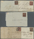 Br Großbritannien: 1843/1880 (ca.), Collection Of Apprx. 60 Covers, Mainly Franked By 1d. Red Imperf./p - Other & Unclassified