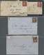 Br Großbritannien: 1843/1880 (ca.), Collection Of Apprx. 60 Covers, Mainly Franked By 1d. Red Imperf./p - Andere & Zonder Classificatie