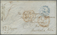 Br Großbritannien: 1851/1858 (ca.), Unusual Group With 15 Stampless Covers And Entires Addressed To Vic - Autres & Non Classés