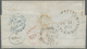 Br Großbritannien: 1851/1858 (ca.), Unusual Group With 15 Stampless Covers And Entires Addressed To Vic - Andere & Zonder Classificatie