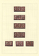 Delcampe - O Großbritannien: 1854/1871, Specialised Collection Of UNITS Of The 1 D. Red Perf. (SG Ex 17/43; Mi. 8 - Andere & Zonder Classificatie