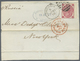 Brfst Großbritannien: 1870/1872, Assortment Of 73 Fronts Addressed To New York, Franked With 76 Copies Of - Andere & Zonder Classificatie