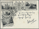 Großbritannien: 1898/1955, 96 Early Picture Postcards, Many From 1898 In Co Called "small Size" With - Other & Unclassified