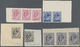 (*) Großbritannien: 1902/1920's KEVII. 1d.: More Than 60 Colour And/or Machine Proofs, Probably By The A - Andere & Zonder Classificatie