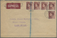 Br Großbritannien: 1936/1942, EDWARD VIII, Lot Of 18 Covers/cards, Mainly Airmail To Overseas, One F.d. - Other & Unclassified