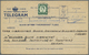 Br/** Großbritannien: 1953 From, Lot Of Ca. 69 Covers And Forms QEII Era, Comprising Many Franked Telegram - Andere & Zonder Classificatie