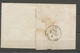 1850 Lettre Obl CAD T15 BADONVILLER + Taxe Main  MEURTHE(52) TB. X1654 - 1849-1876: Periodo Clásico