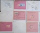 L2 Lebanon 1950s-1970s Lot Of  9 Registered Covers Sent From Famous Lawyers Officers - Lebanon