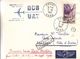 France - Lettre De 1960 - Oblit Douai - 1er Vol Paris Abidjan Par Jetliner DC8  -  Cahet D'Abidjan - Covers & Documents