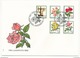 SUISSE - 6 Enveloppes FDC - Pro Juventute 1982 ( Fleurs ) - Bern - 25/11/1982 - FDC