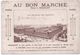 Grande Image "Au Bon Marché"/ Au MAROC/ Les Présents /Maison A Boucicaut/Vers 1900-1910      IMA231 - Au Bon Marché