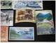 Delcampe - India 2009 Year Pack Of 12 Whale Wild Life Railway Textile Polar Painting Horses Architecture Animal M/s MNH Inde Indien - Full Years