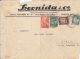 65401- POPULATION CENSUS, AVIATION, KING CHARLES 2ND, STAMPS ON CAR COMPANY HEADER COVER FRAGMENT, 1931, ROMANIA - Covers & Documents