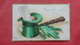 Saint-Patrick's Day  Remember Green Erin Embossed =ref 2699 - Saint-Patrick's Day