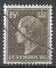 Luxembourg 1949. Scott #250 (U) Grand Duchess Charlotte - 1948-58 Charlotte Linksprofil