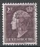 Luxembourg 1948. Scott #257 (U) Grand Duchess Charlotte - 1948-58 Charlotte Left-hand Side