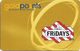 T.G.I. Friday's Gold Points Reward Network Card - Customer Loyalty Card - Gift Cards