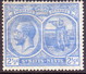 ST KITTS_NEVIS 1922 SG #42 2½d Pale Bright Blue MH Wmk Mult. Script CA - St.Cristopher-Nevis & Anguilla (...-1980)