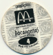 POG (1995) : POCAHONTAS, N° 25, McDonald's, Walt Disney Pictures, Avimage, Licence Officielle, World POG Federation - Autres & Non Classés