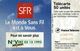 TELECARTE 50 UNITES SFR - Advertising