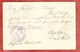 P 8 Wappenloewe, Sofia Nach Magdeburg, AK-Stempel 1900 (41878) - Postcards