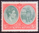 ST KITTS_NEVIS 1950 SG #77c 5sh MNH Perf.14 CV £55 Chalk-surfaced Paper - St.Christopher-Nevis-Anguilla (...-1980)