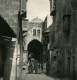 Moyen Orient Israel Jerusalem Rue Animee Ancienne Stereo Photo NPG 1900 - Stereoscopic