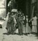 Moyen Orient Israel Jerusalem Rue Animee Ancienne Stereo Photo NPG 1900 - Stereoscopic