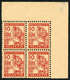 **/Viererbl. Sammlung PJ 1913-66 Tadellos Im Viererblock **, Luzernerli Eckrand, Attest Zumstein, SBK Ca. 6000.-<br/><b> - Unused Stamps