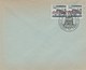 1966 BASSILICA SAINT HUBERT,  STAMP DAY  Event Cover BELGIUM 2x 50c HUY BRIDGE Stamps Church Religion Christianity - Chiese E Cattedrali