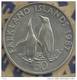 FALKLAND ISLANDS 50 PENCE KING PENGUINS BIRD  FRONT QEII HEAD BACK 1987 UNC KM25 READ DESCRIPTION CAREFULLY !!! - Falkland