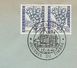 1966 NAMUR CATHEDRAL , STAMP DAY Event Cover BELGIUM,2x 50c Grapes Stamps Fruit Church Religion Christianity - Churches & Cathedrals