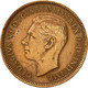 Monnaie, Grande-Bretagne, George VI, Farthing, 1944, TTB, Bronze, KM:843 - B. 1 Farthing