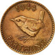 Monnaie, Grande-Bretagne, George VI, Farthing, 1944, TTB, Bronze, KM:843 - B. 1 Farthing