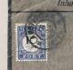 Nederland - 10 Cent Port (Emissie 1894) Op Pergamijn PTT-envelopje Model 272 - Strafportzegels