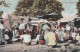 Burma Burmah Market Scene, Sent From Three Cocks Wales, C1900s Vintage Postcard - Myanmar (Burma)