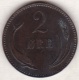 Denmark. 2 ORE 1875 CS . Christian IX. KM# 793.1 - Danemark