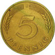 Monnaie, République Fédérale Allemande, 5 Pfennig, 1978, Hambourg, TTB, Brass - 5 Pfennig