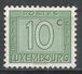 Luxembourg 1946. Scott #J24 (MNG) Numeral Of Value - Portomarken