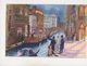 On The Canal Venice By Night At Earls Court Vintage Exhibition Postcard 618b - Exhibitions